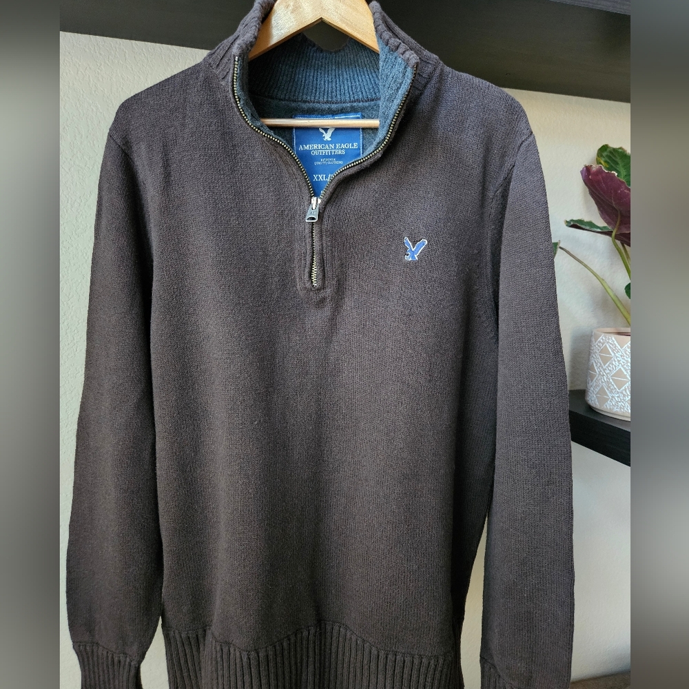 🔥Vintage🔥American Eagle XXL Brown Sweater